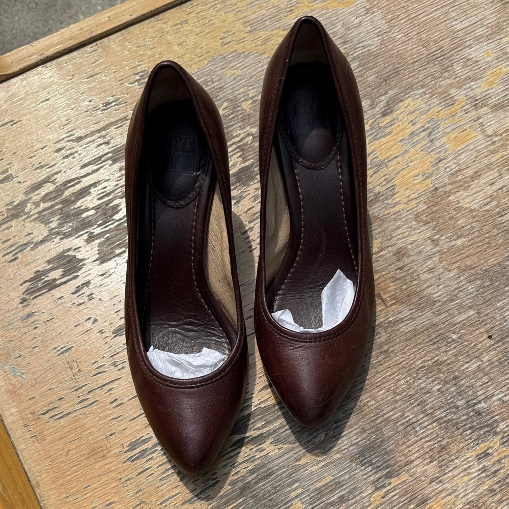 Frye Dark Brown Women's Heels